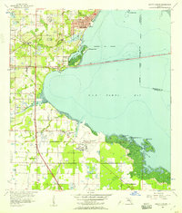 Download a high-resolution, GPS-compatible USGS topo map for Safety Harbor, FL (1957 edition)