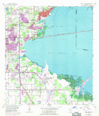 Download a high-resolution, GPS-compatible USGS topo map for Safety Harbor, FL (1971 edition)