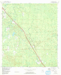 Download a high-resolution, GPS-compatible USGS topo map for Salem, FL (1993 edition)