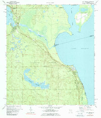 Download a high-resolution, GPS-compatible USGS topo map for Salt Springs, FL (1989 edition)