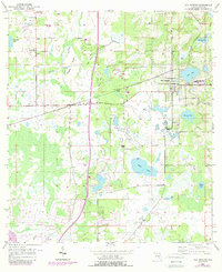 Download a high-resolution, GPS-compatible USGS topo map for San Antonio, FL (1988 edition)