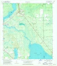 Download a high-resolution, GPS-compatible USGS topo map for San Mateo, FL (1971 edition)