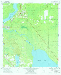 Download a high-resolution, GPS-compatible USGS topo map for San Mateo, FL (1977 edition)