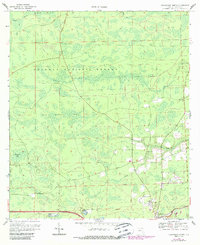 Download a high-resolution, GPS-compatible USGS topo map for Sanderson North, FL (1988 edition)