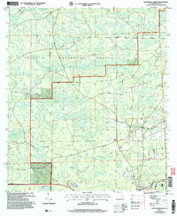 preview thumbnail of historical topo map of Baker County, FL in 2005
