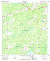 Download a high-resolution, GPS-compatible USGS topo map for Sanderson South, FL (1988 edition)