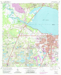 Download a high-resolution, GPS-compatible USGS topo map for Sanford, FL (1988 edition)