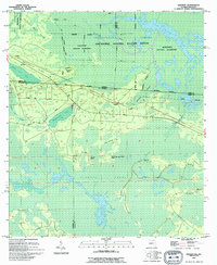 Download a high-resolution, GPS-compatible USGS topo map for Sargent, FL (1994 edition)