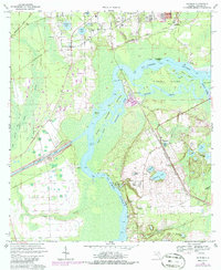 Download a high-resolution, GPS-compatible USGS topo map for Satsuma, FL (1986 edition)