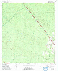 Download a high-resolution, GPS-compatible USGS topo map for Secotan, FL (1993 edition)