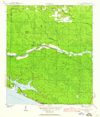1944 Map of Seminole Hills, 1960 Print