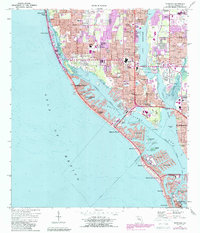 Download a high-resolution, GPS-compatible USGS topo map for Seminole, FL (1988 edition)