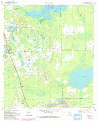 Download a high-resolution, GPS-compatible USGS topo map for Seville, FL (1993 edition)