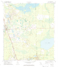 Download a high-resolution, GPS-compatible USGS topo map for Seville, FL (1984 edition)