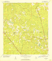 Download a high-resolution, GPS-compatible USGS topo map for Shady Grove, FL (1956 edition)