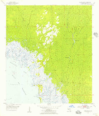 preview thumbnail of historical topo map of Dixie County, FL in 1955