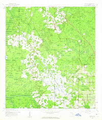 preview thumbnail of historical topo map of Polk County, FL in 1944