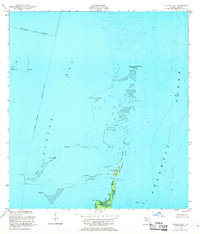 Download a high-resolution, GPS-compatible USGS topo map for Soldier Key, FL (1968 edition)
