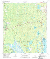 Download a high-resolution, GPS-compatible USGS topo map for Sopchoppy, FL (1987 edition)