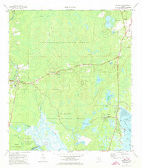 Download a high-resolution, GPS-compatible USGS topo map for Sopchoppy, FL (1973 edition)