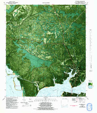 Download a high-resolution, GPS-compatible USGS topo map for Southport, FL (1992 edition)