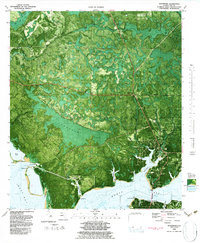 Download a high-resolution, GPS-compatible USGS topo map for Southport, FL (1984 edition)