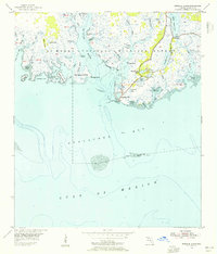 Download a high-resolution, GPS-compatible USGS topo map for Sprague Island, FL (1956 edition)