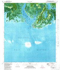 Download a high-resolution, GPS-compatible USGS topo map for Sprague Island, FL (1984 edition)