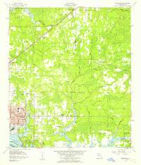 1956 Map of Springfield, 1957 Print