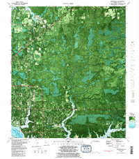 Download a high-resolution, GPS-compatible USGS topo map for Springfield, FL (1983 edition)
