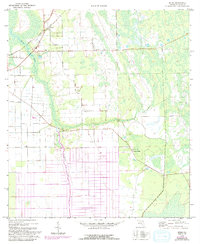Download a high-resolution, GPS-compatible USGS topo map for Spuds, FL (1992 edition)