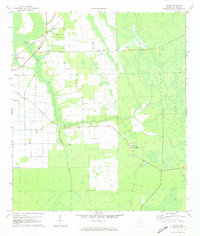 Download a high-resolution, GPS-compatible USGS topo map for Spuds, FL (1973 edition)