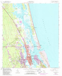 Download a high-resolution, GPS-compatible USGS topo map for St Augustine, FL (1988 edition)