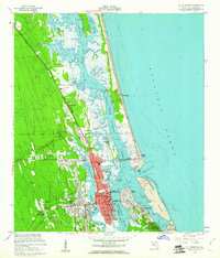 Download a high-resolution, GPS-compatible USGS topo map for St Augustine, FL (1961 edition)