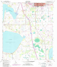 Download a high-resolution, GPS-compatible USGS topo map for St Cloud South, FL (1987 edition)
