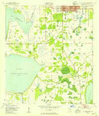 Download a high-resolution, GPS-compatible USGS topo map for St Cloud South, FL (1954 edition)