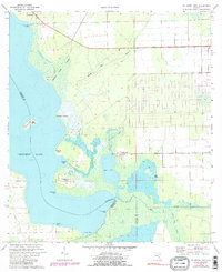 Download a high-resolution, GPS-compatible USGS topo map for St Johns Park, FL (1990 edition)