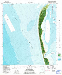 Download a high-resolution, GPS-compatible USGS topo map for St Joseph Point, FL (1993 edition)