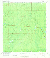 preview thumbnail of historical topo map of Jefferson County, FL in 1954