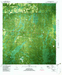 Download a high-resolution, GPS-compatible USGS topo map for St Marks NE, FL (1983 edition)