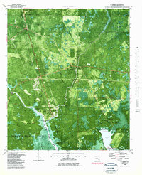 Download a high-resolution, GPS-compatible USGS topo map for St Marks, FL (1983 edition)