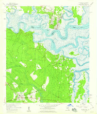 Download a high-resolution, GPS-compatible USGS topo map for St Marys, FL (1959 edition)