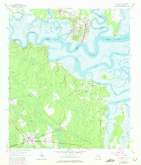 Download a high-resolution, GPS-compatible USGS topo map for St Marys, FL (1972 edition)
