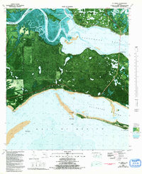 Download a high-resolution, GPS-compatible USGS topo map for St Teresa, FL (1992 edition)