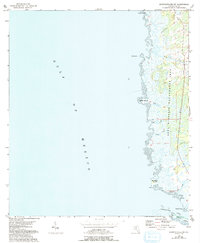 Download a high-resolution, GPS-compatible USGS topo map for Steinhatchee SW, FL (1993 edition)