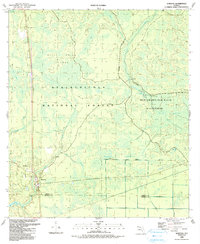 Download a high-resolution, GPS-compatible USGS topo map for Sumatra, FL (1990 edition)