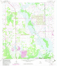 Download a high-resolution, GPS-compatible USGS topo map for Sunniland, FL (1983 edition)
