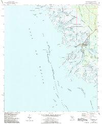Download a high-resolution, GPS-compatible USGS topo map for Suwannee, FL (1993 edition)