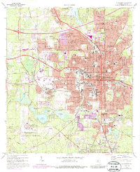 Download a high-resolution, GPS-compatible USGS topo map for Tallahassee, FL (1987 edition)