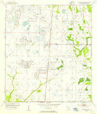 Download a high-resolution, GPS-compatible USGS topo map for Taylor Creek NE, FL (1954 edition)